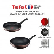  Combo Tefal Day By Day Chảo chiên 24cm & Chảo xào