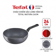Chảo chiên sâu lòng vân đá Tefal Natura B2266495 24cm