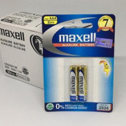 Pin Đũa AAA Maxell alkaline LR03 vỉ 2 viên CHÍNH HÃNG