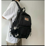 balo unisex, balo nam đi học, balo 2 nịt dưới luo.