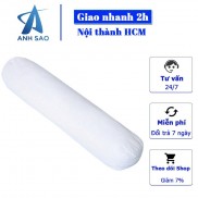 Gối ôm Hơi cao cấp Ánh Sao (35cm x 100cm) - Gối ôm dành cho người lớn - Gòn bông nhân tạo, có dây khóa kéo