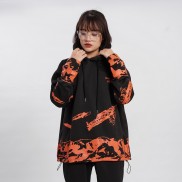 Áo khoác mũ Hoodie Unisex N7 BLACK TRUTH V2 nỉ bông cặp đôi nam nữ Oversize Ulzzang Hàn Quốc thu đông form rộng