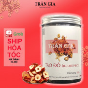 Táo Đỏ Cắt Lát Hộp 100gr Hàng Loại 1 Hộp 100gr - Trà Dưỡng Nhan