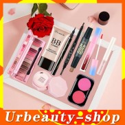 Bộ trang điểm đầy đủ 9 món Lameila từ a đến z bộ makeup kết hợp đầm nữ, giày nữ xinh, thời thượng-LML-T9