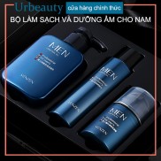 Bộ ba sản phẩm chăm sóc da cho nam, (bộ chăm sóc da)sữa rửa mặt + toner + lotion dưỡng ẩm-URBFZHFTZ
