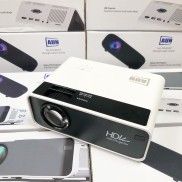 Máy chiếu mini AUN C90HD Plus - Độ phân giải thực chuẩn HD-Kết nối điện thoại, laptop- bảo hành 12 tháng