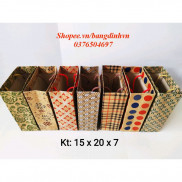 Túi quà tặng - số 6 kt: 15 x 20 x 7
