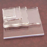 Cán nhựa con dấu trong suốt - MS19