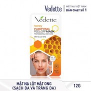 Mặt Nạ Lột Nhẹ Ong 12ml-12g VEDETTE - DƯỠNG ẨM LÂU DÀI - TP03015002906