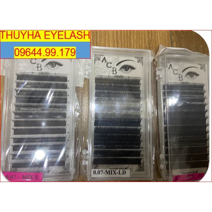 Mi mix cong L,LD,M 007_keo nối mi_dụng cụ nối mi_THÚY HÀ