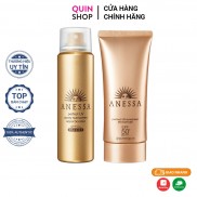 Gel Và Xịt Chống Nắng Anessa Perfect UV Sunscreen Skincare