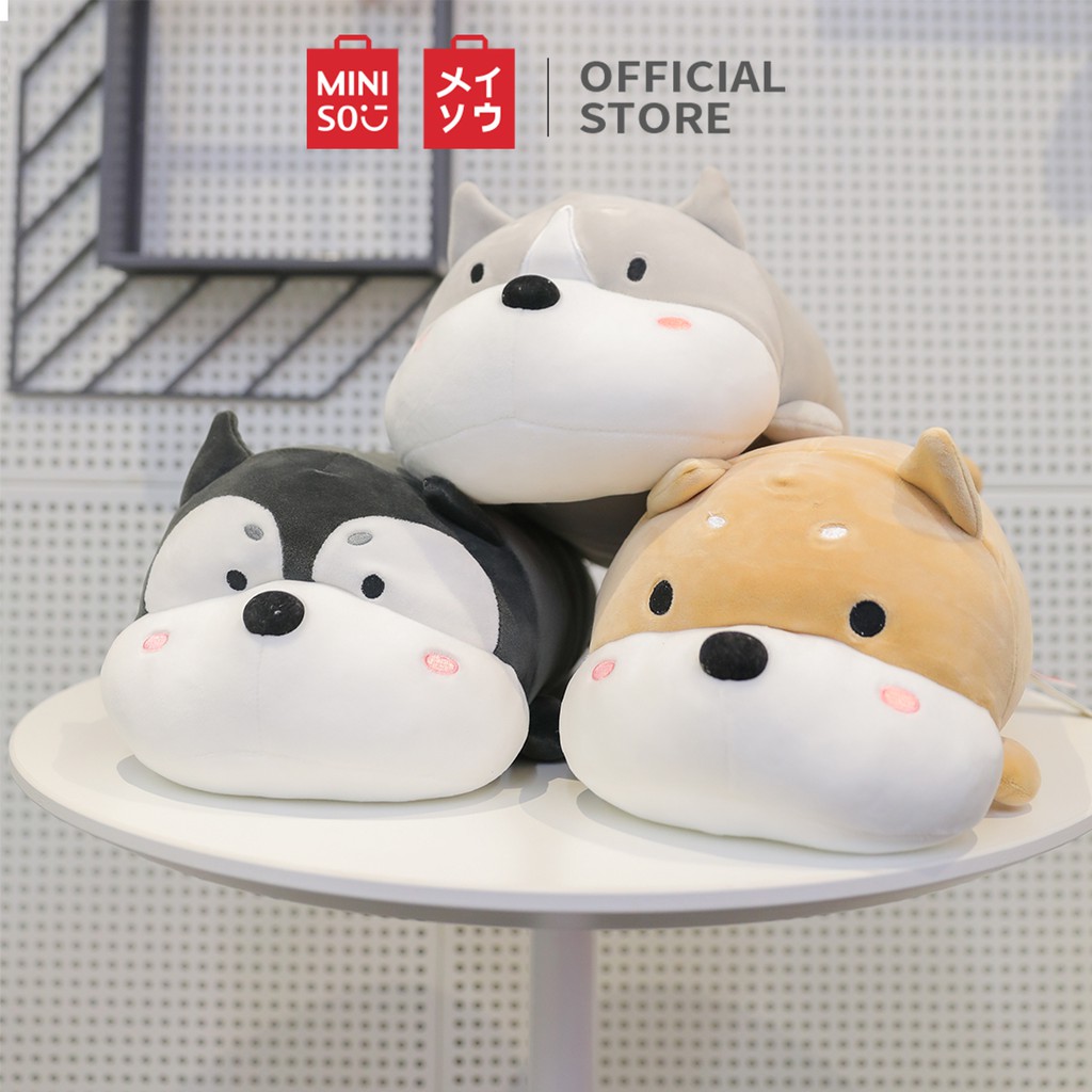  Miniso Chó Shiba nhồi bông 46cm (Nhiều màu)
