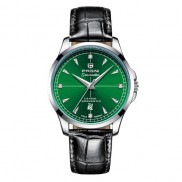Đồng Hồ Nam PAGINI PA15588 Mặt Xanh Dây Da Cao Cấp Mặt Kính Chống Xước, Chống Nước Bảo Hành 12 Tháng