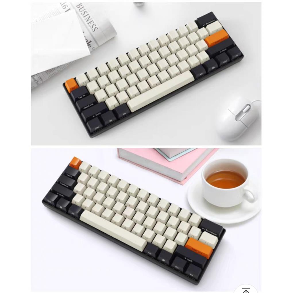 Bàn Phím Cơ RK61 Version 4.0 Bản Limited HOTSWAP - Cáp Type C - Bluetooth 5.1 - Wireless 2.4G - Phần mềm Custom Led RGB