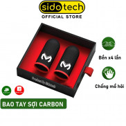 Bao tay chơi game FF siêu nhạy SIDOTECH Memo GT1 sợi carbon cảm ứng mượt cho game PUBG ROS Tốc Chiến Liên Quân mobile