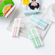 Bộ 4 kẹp nhựa bảo quản túi đựng thực phẩm kẹp niêm phong túi đồ ăn thông minh Chammart