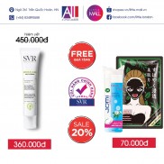 Kem dưỡng da làm giảm mụn SVR sebiaclear mat + pores 40ml TẶNG mặt nạ Sexylook và bông tẩy trang Jomi (Nhập khẩu)