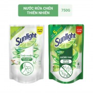 Nước rửa chén Sunlight Thiên nhiên 750gr (Túi)