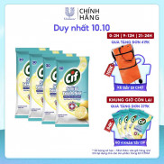 Combo 4 Khăn ướt lau vật dụng Cif Siêu Nhanh