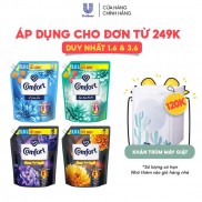 Nước xả làm mềm vải Comfort Chăm sóc Chuyên sâu túi 3.8L