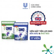 Túi Viên Giặt Tiện Lợi OMO Công Nghệ Anh Quốc (17 Viên/Túi)