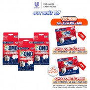 Combo 12 Viên Nén Vệ Sinh Lồng Giặt OMO Matic (20gr/viên)