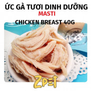 Ức gà tươi cho mèo Masti 40g
