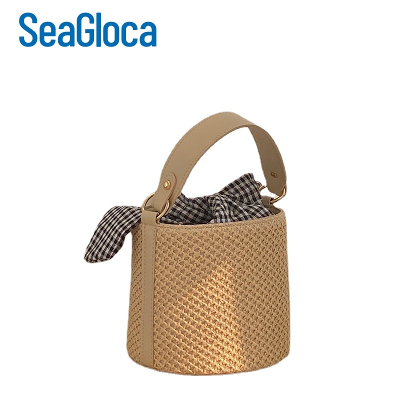 Túi Cói Đan SeaGloca Đeo Vai / Xách Tay Thời Trang Cho Nữ