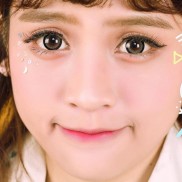 Lens Sakura Gray-Brown - Kính áp tròng Nâu Xám Đẹp quên lối về - Xinh hơn búp bê - Ảnh thật