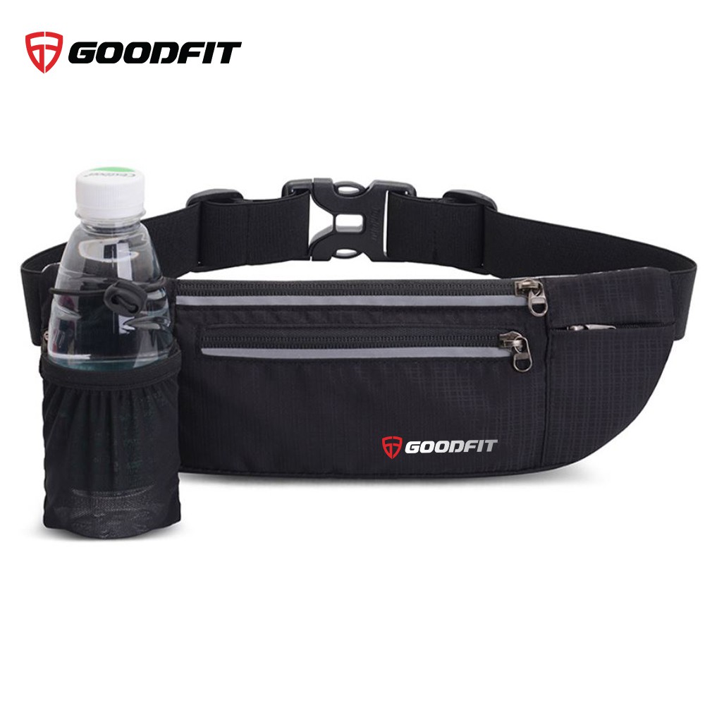  Túi đeo hông, đai đeo bụng chạy bộ có ngăn đựng nước GoodFit GF108RB