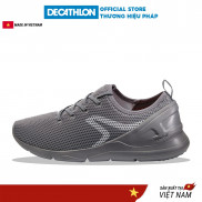 Giày thể thao nữ NEWFEEL PW 100 dành cho đi bộ nhanh - Xám Đậm