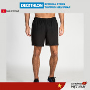 Quần thể thao nam DOMYOS FST100 có túi - Đen