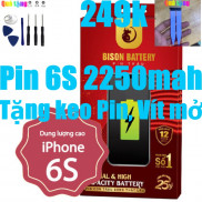 Pin iPhones 6s dung lượng cao 2250mAh BISON chính hãng