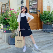 Set yếm dây + áo voan trắng tay lửng Ulzzang, Set yếm nữ - Dorita Boutique