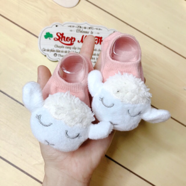 Tất hình thú 4D cho bé