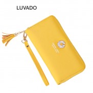 Ví nữ cầm tay đẹp cao cấp MADLEY nhiều ngăn dáng dài đựng tiền LUVADO VD359