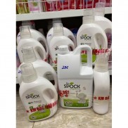 Nước giặt xả thiên nhiên Dr spock organics loại 3 lít,2 lít (Tặng can 800ml )