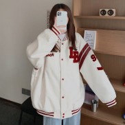 Áo Khoác Nỉ Bomber Phối Màu Unisex Nam Nữ Form Rộng Ulzzang NB02