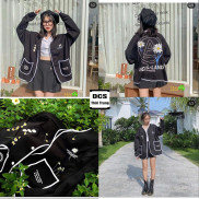 Áo Cadigan Hoa Cúc Ance Áo Cadigan Viền Hoa Cúc Xưởng May DCS