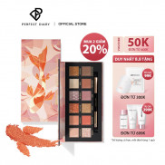 Bảng Phấn Mắt Perfect Diary 12 Màu Hiệu Ứng Ánh Kim Mịn Kèm Cọ 14g