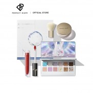 Set Mỹ Phẩm Perfect Diary Chủ Đề Không Gian Vũ Trụ/Bảng Phấn Mắt 12 Màu/Phấn Phủ/Son Môi 1000g