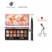 Set phấn mắt 14g + bút kẻ mắt 0.5ml Perfect Diary tiện dụng