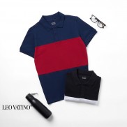 Áo thun polo nam POLOSHIRT chất CVC cotton cá sấu co giãn cổ bẻ tay ngắn lỡ PLS06 - Leo Vatino