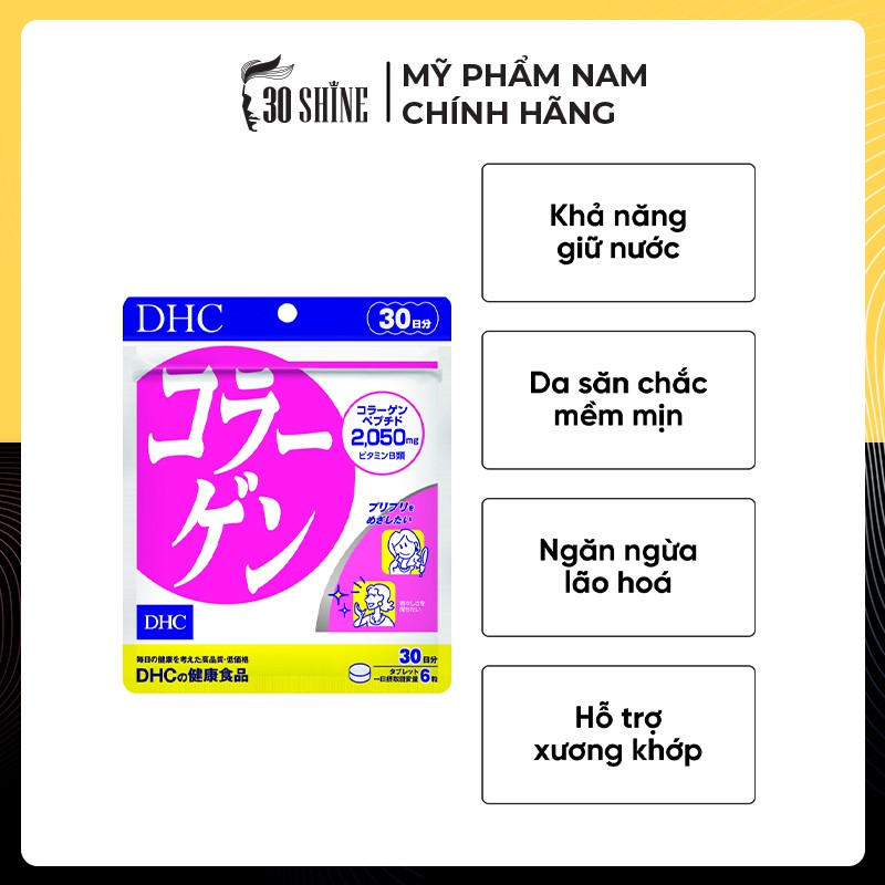 Viên Uống Đẹp Da DHC Collagen Nhật Bản