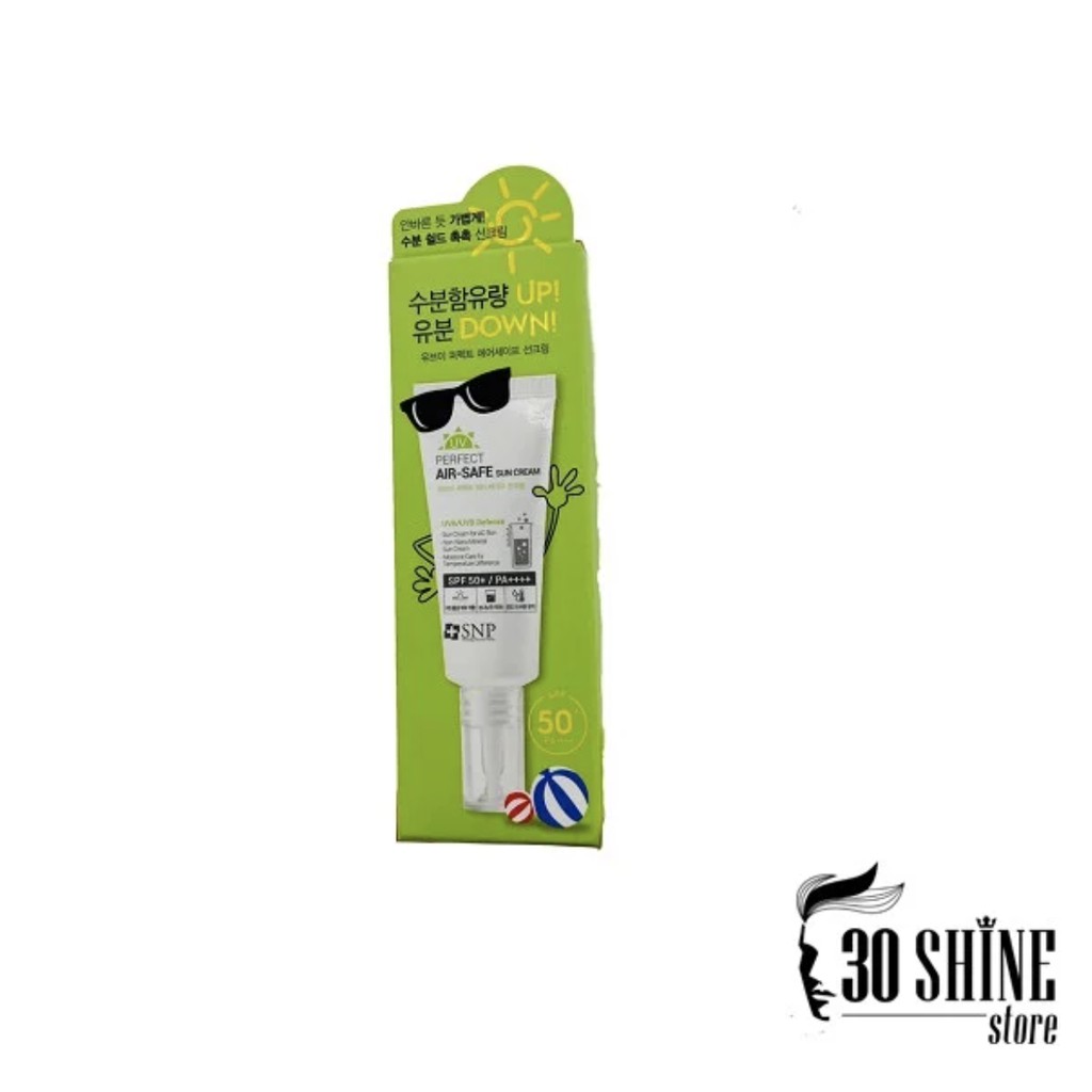 Kem Chống Nắng Cho Nam Air Safe SNP - Tinh Chất Trà Xanh 20ml