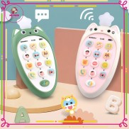 Điện thoại đồ chơi có rất rất nhiều giai điệu nhạc khác nhau, có gặm nướu, ban đêm gặm nướu phát sáng