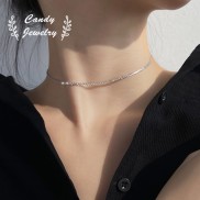 vòng cổ Hợp Kim Kiểu Dáng Đơn Giản, Thời Trang Cho Nữ