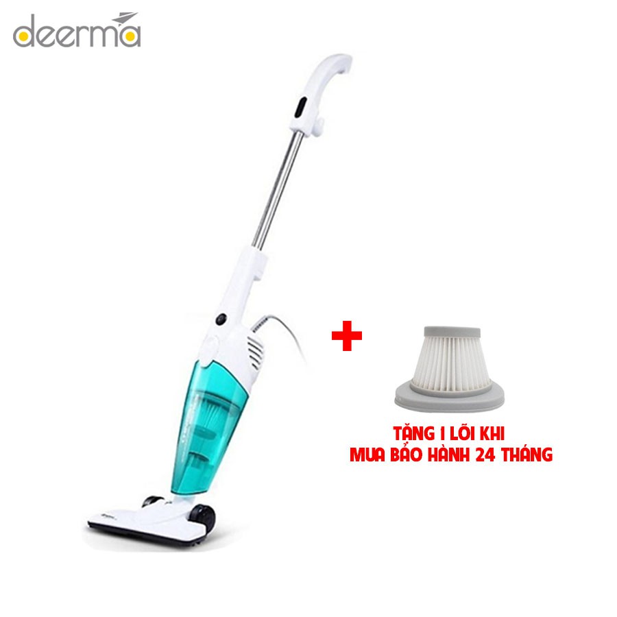 Máy Hút Bụi Cầm Tay DEERMA DX118C/DX128C - Chọn Bảo Hành 24 Tháng Sẽ Tặng Thêm Lõi Lọc