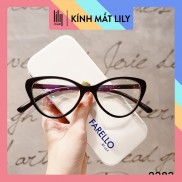 Gọng kính cận mắt mèo nhựa dẻo thời trang nữ Lilyeyewear 2383 nhiều màu - Lọc ánh sáng xanh
