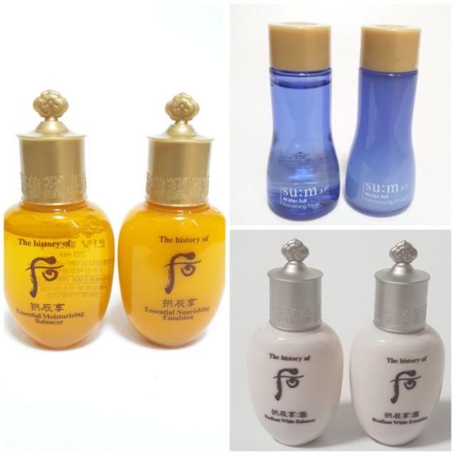 Combo cặp nước hoa hồng 20ml +sữa dưỡng 20ml